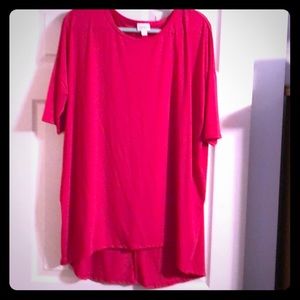 LuLaRoe Pink Irma Top